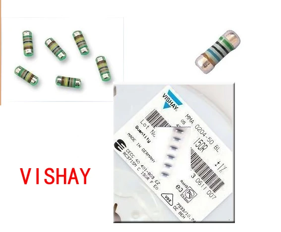 100 шт. Vishay MMA0204 цилиндр сопротивления накладок пластин 1206 объем 1% 50PPM Полная серия |