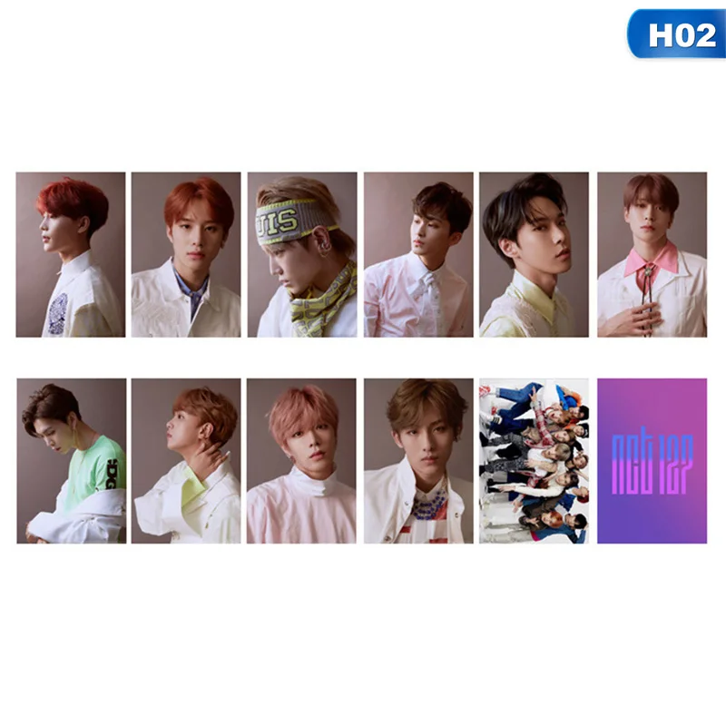 11 шт./компл. NCT DREAM NCT127 альбом прозрачный фото карты регулярного нерегулярные