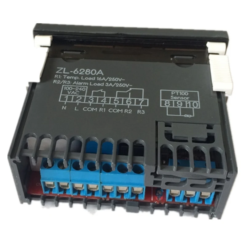 Zl-6280A, 400C, 16A, Pt100, регулятор температуры, Pt100 термостат, цифровой термостат высокой температуры