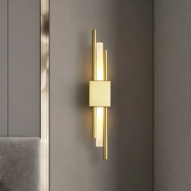 Modern Style Gold Minimalist LED Wall Light 1
