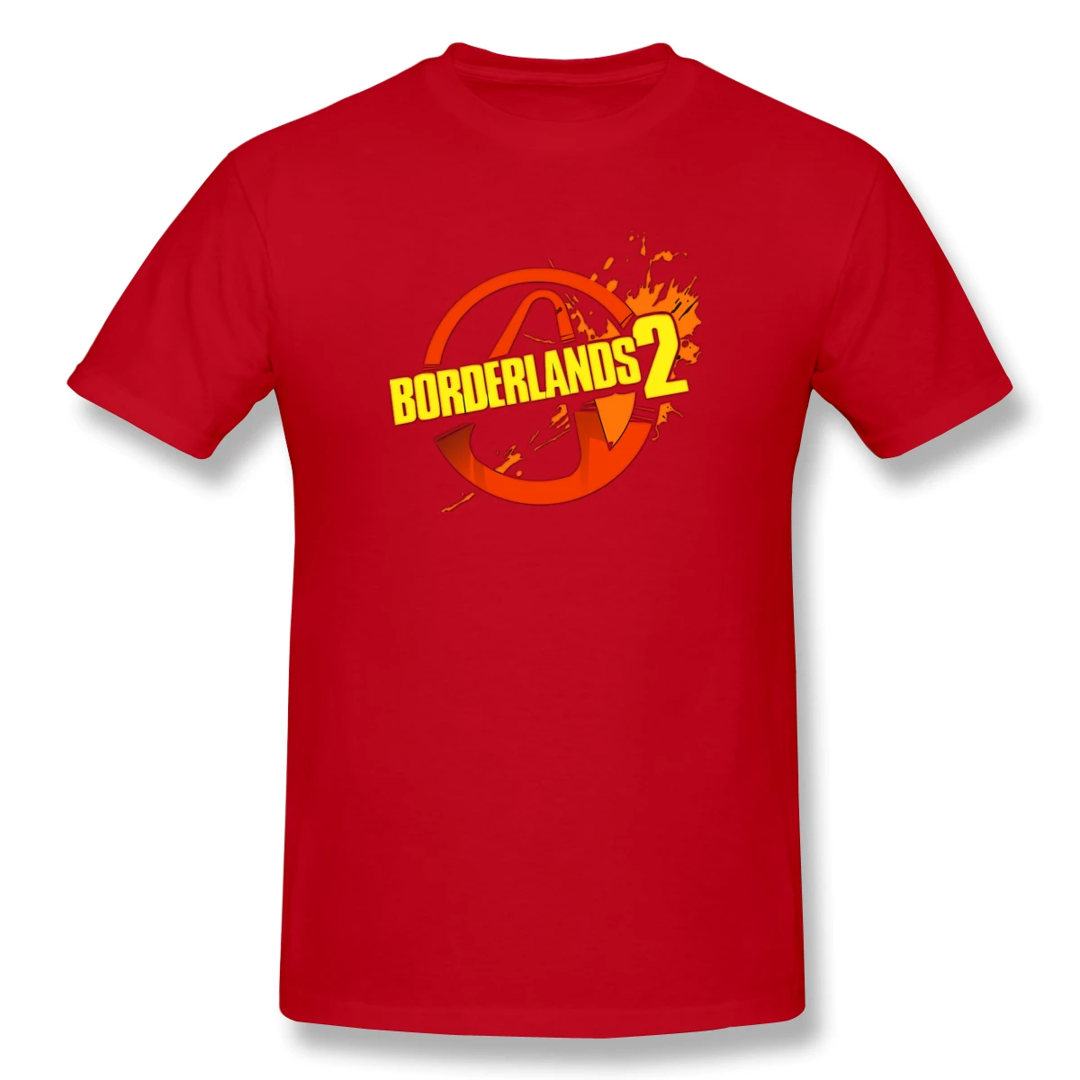 Borderlands 2 Circle t shirt men Casual Fashion Men's Basic Short Sleeve T-Shirt boy girl hip hop t-shirt top tees Borderlands 2 Circle t shirt men Casual Fashion Men's Basic Short Sleeve T-Shirt boy girl hip hop t-shirt top tees