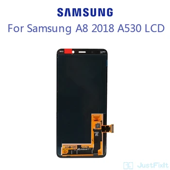 

Samsung Galaxy A8 2018 A530 A530F A530DS A530N SM-A530N Touch Screen Digitizer LCD Display Assembly