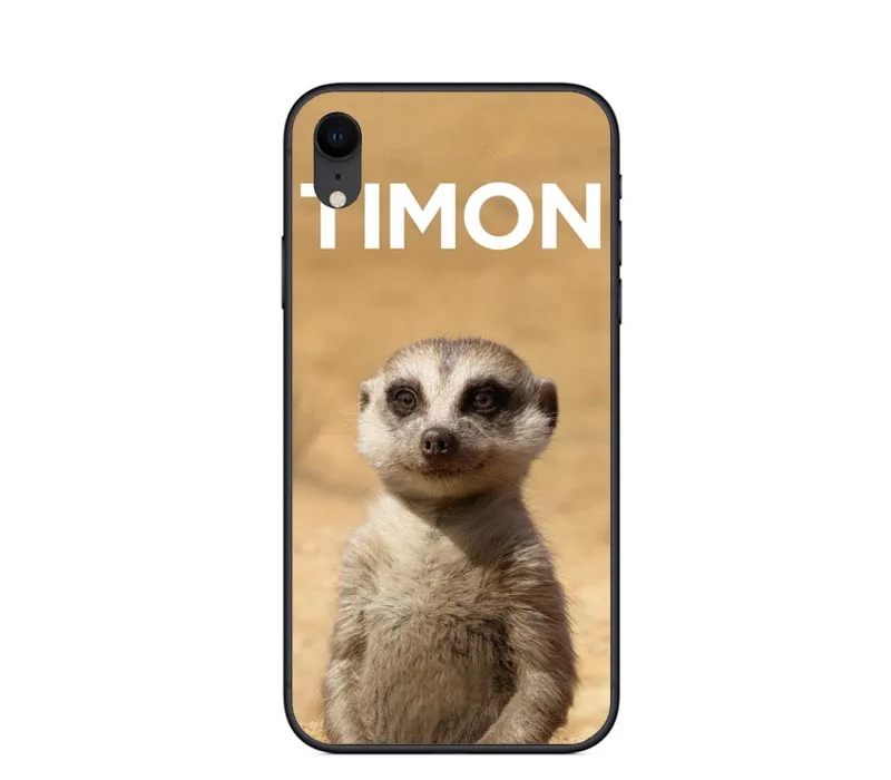 Мягкий силиконовый чехол для телефона Lion King Simba из ТПУ для Apple iPhone 8 7 6 6S Plus X XS MAX 5 5S SE XR чехол Coque Capa - Цвет: TPU