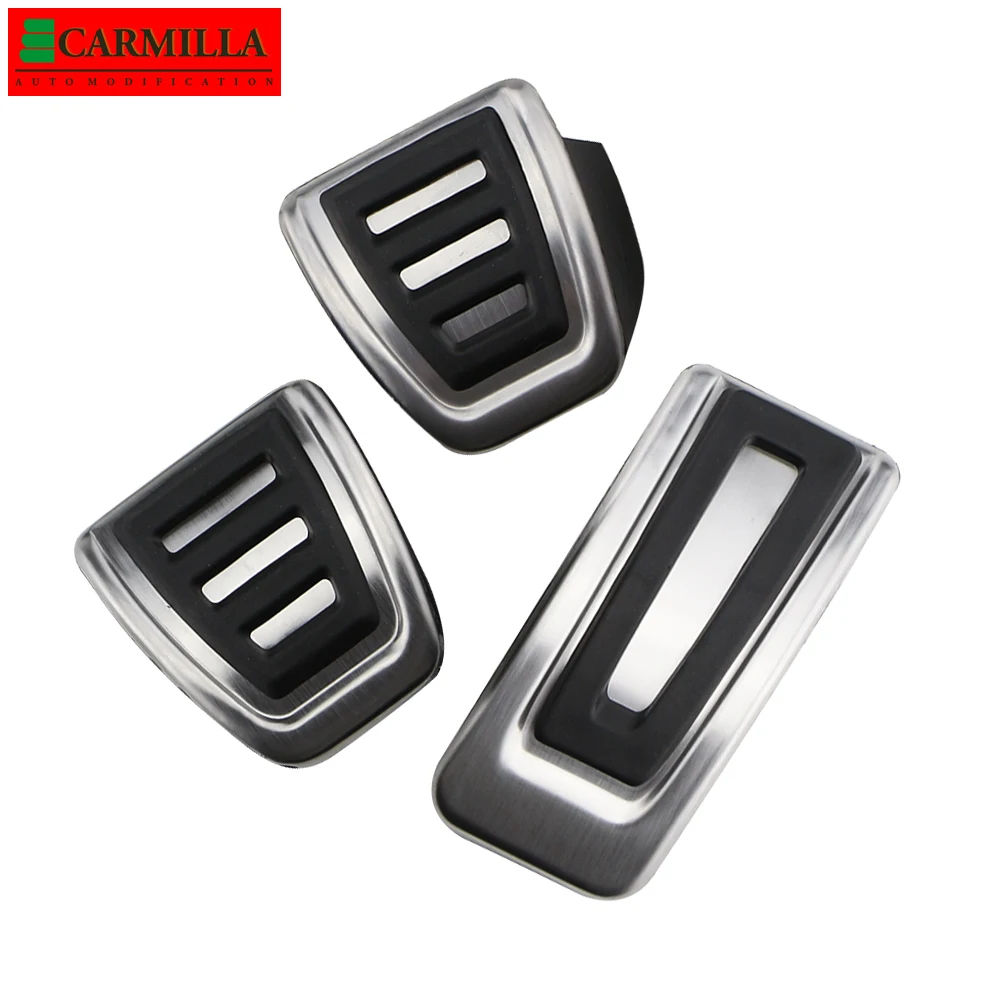 Carmilla AT MT Car Pedal Cover for Volkswagen VW UP UP!-LHD RHD Brake Gas Fuel Cluth Auto Pedals Protector Accessories