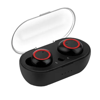 

Wireless 5.0 Waterproof Earphones Noise Reduction HD HIFI Stereo Bass Sport Running Music In-Ear Earphones