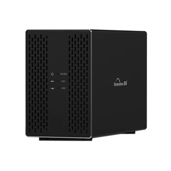 

Blueendless 3.5 inch Hard Disk Array Raid Dual Bay Hdd Enclosure Raid Auto Data Support 2X10Tb Drive Eu Plug