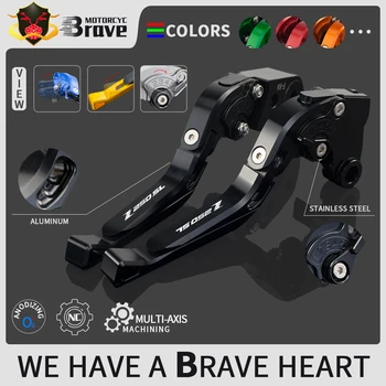 

Z250SL Motorcycle CNC Folding Extendable Brake Clutch Levers For KAWASAKI Z250SL 2016 2017 Z250 SL Accessories