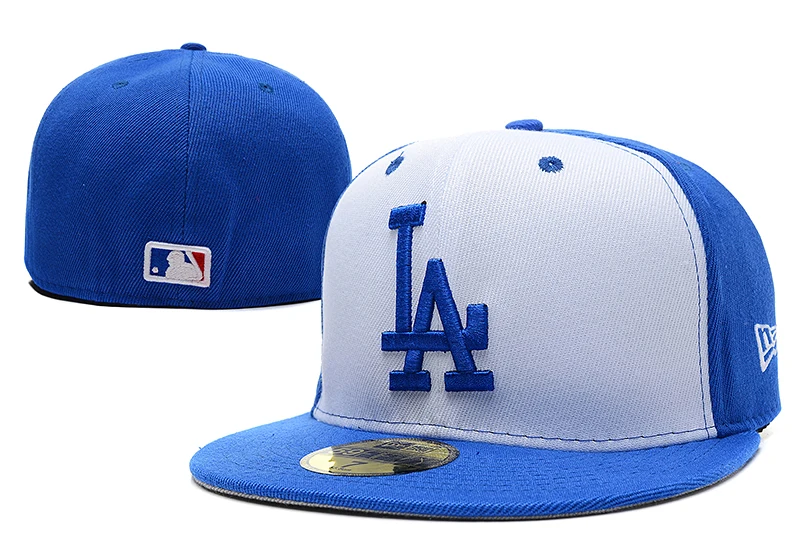 C-20 Модные облегающие шляпы LA Dodgers бейсболки Boston хип-хоп Bone для мужчин и женщин закрытые Gorras - Цвет: C-20