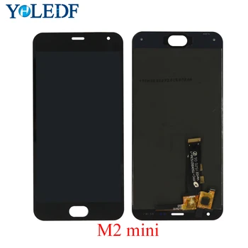 

LCD For Meizu M2 Mini monitor pantalla Replacement For Meilan M2 MINI Digiziter Assembly Lcd Display touch Screen Repair Parts