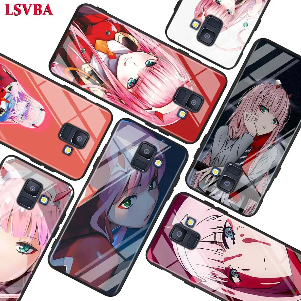 Чехол Darling in the FranXX для Samsung Galaxy A750 A9 A8 A7 A6 A5 A3 Plus 2018 2017 2016 суперяркий глянцевый чехол