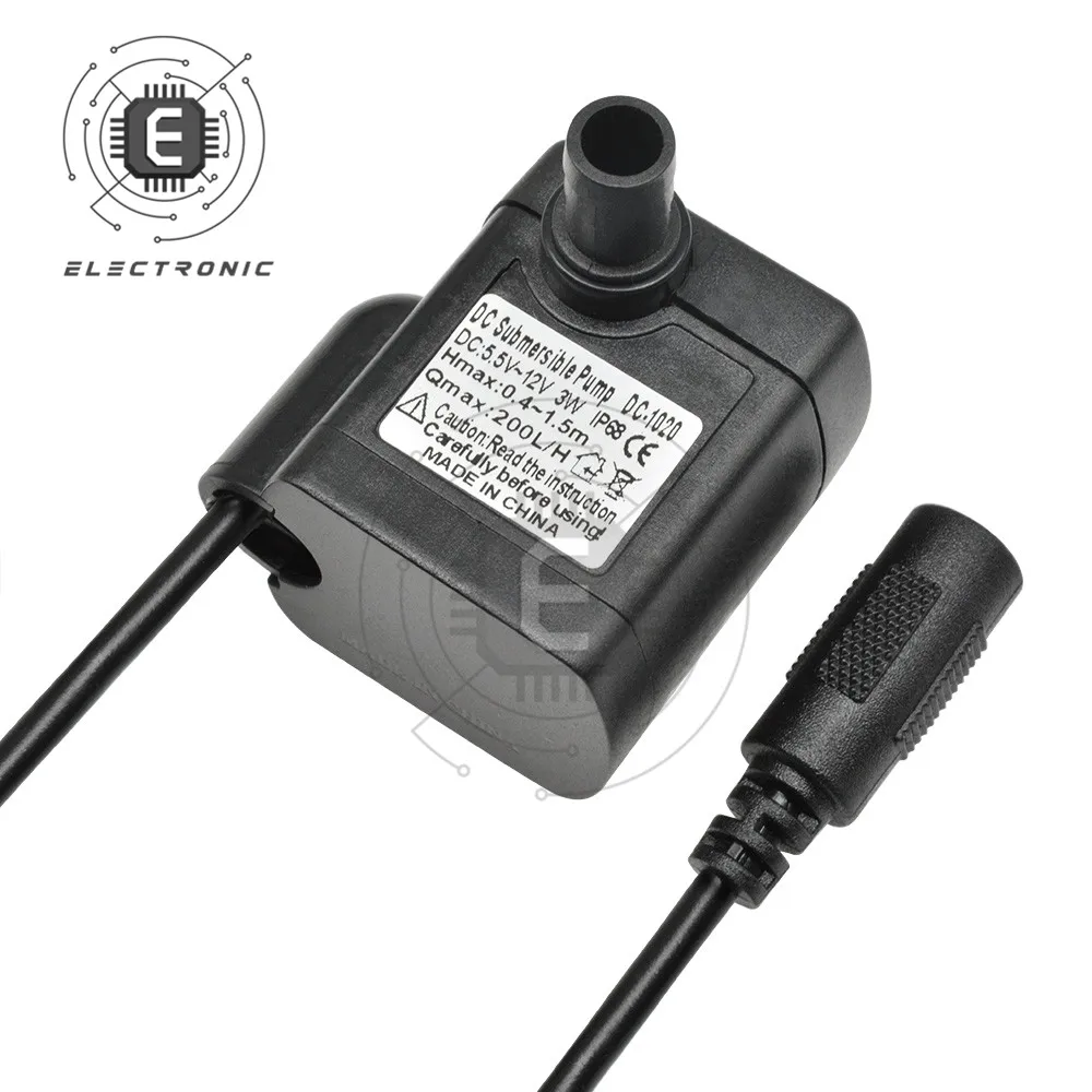 รูปสินค้า ปั๊มน้ำโซลาร์เซลล์ 12V 3W สำหรับฟาร์มปลาและสวน
