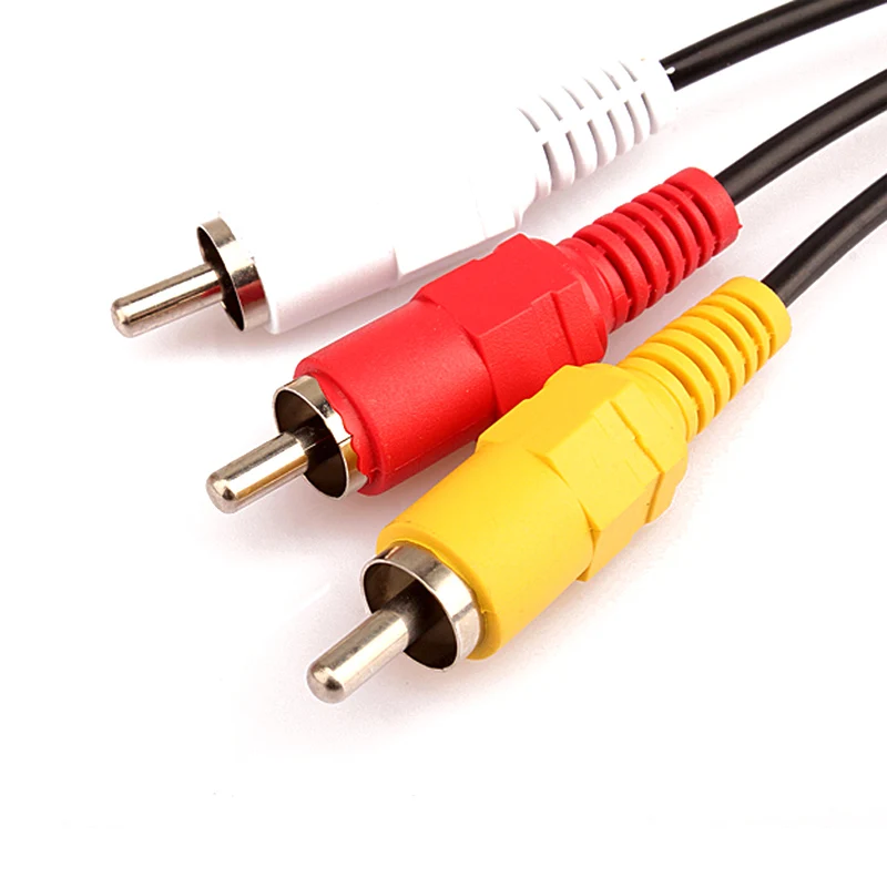 1,5 м 5ft USB штекер A до 3 RCA AV A/V ТВ кабельный трос адаптера аудио AV кабель LFX-ING