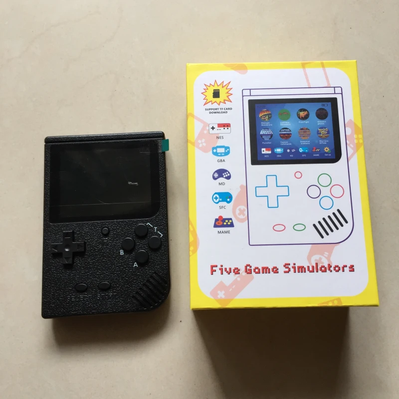 Coolbaby RS-69 3 дюймов Экран портативная игровая консоль 8 Гб встроенной 2000 Классический ретро-игр Поддержка TF загрузка и архив