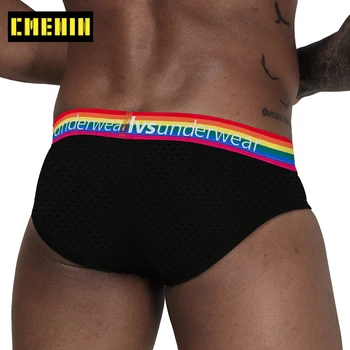 

Sissy Sexy Underwear Men Jockstrap Low waist Cotton Gay Man's underwear Bikini Men Briefs Men's lingerie Cuecas OR508