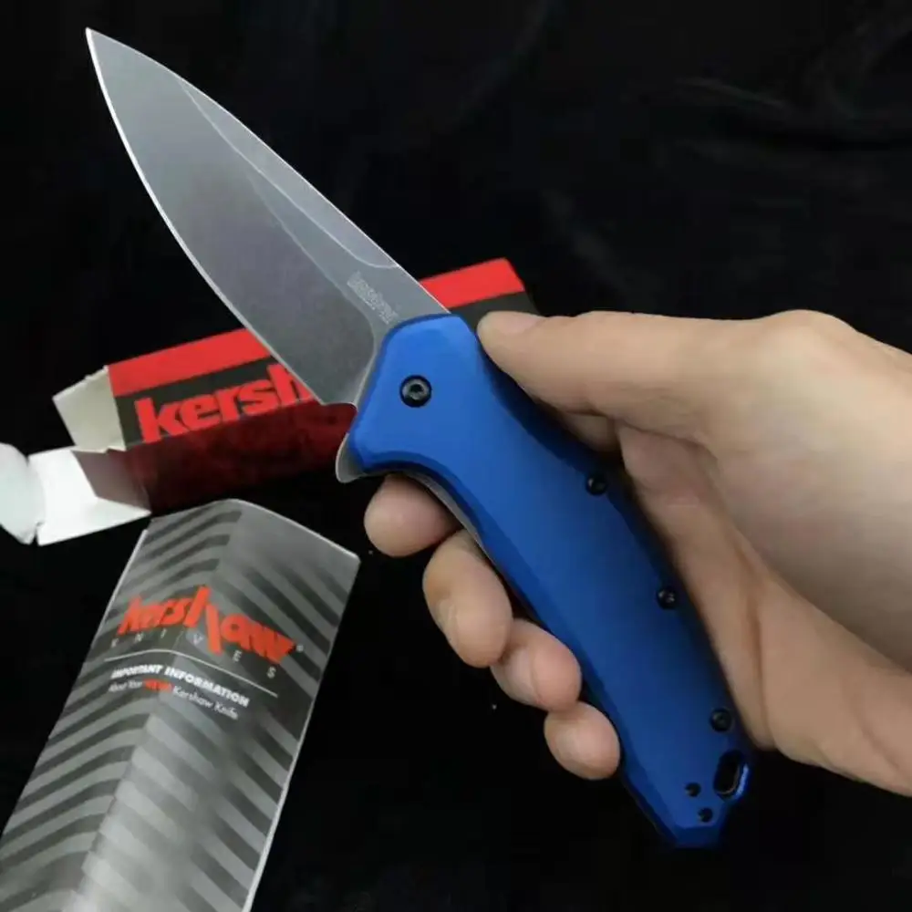 Новейший Kershaw 1776 тактический складной нож 420 лезвие алюминиевая ручка походные карманные ножи для выживания для улицы EDC ручные инструменты