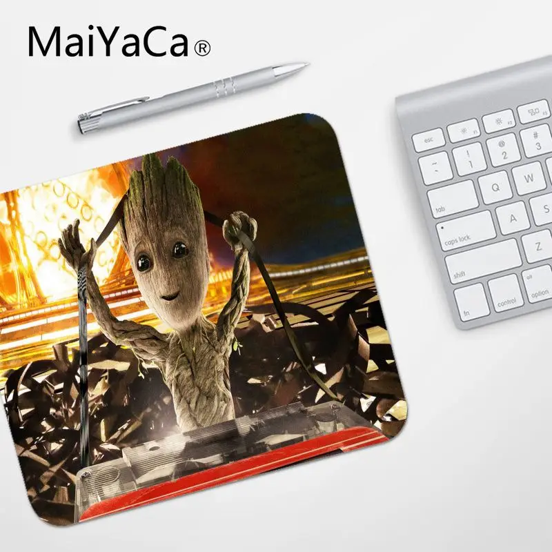 MaiYaCa высокое качество Грут стражи Galaxy коврик для мыши геймерская игра коврики Лидер продаж подставка под руку мышь