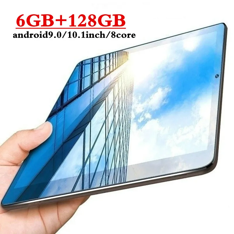 

2020 10.1 Inch tablet Android 9.0 Octa Core 6GB RAM 128GB ROM 3G 4G LTE Phone call Tablet pc IPS 1920x1280 Wifi Bluetooth GPS