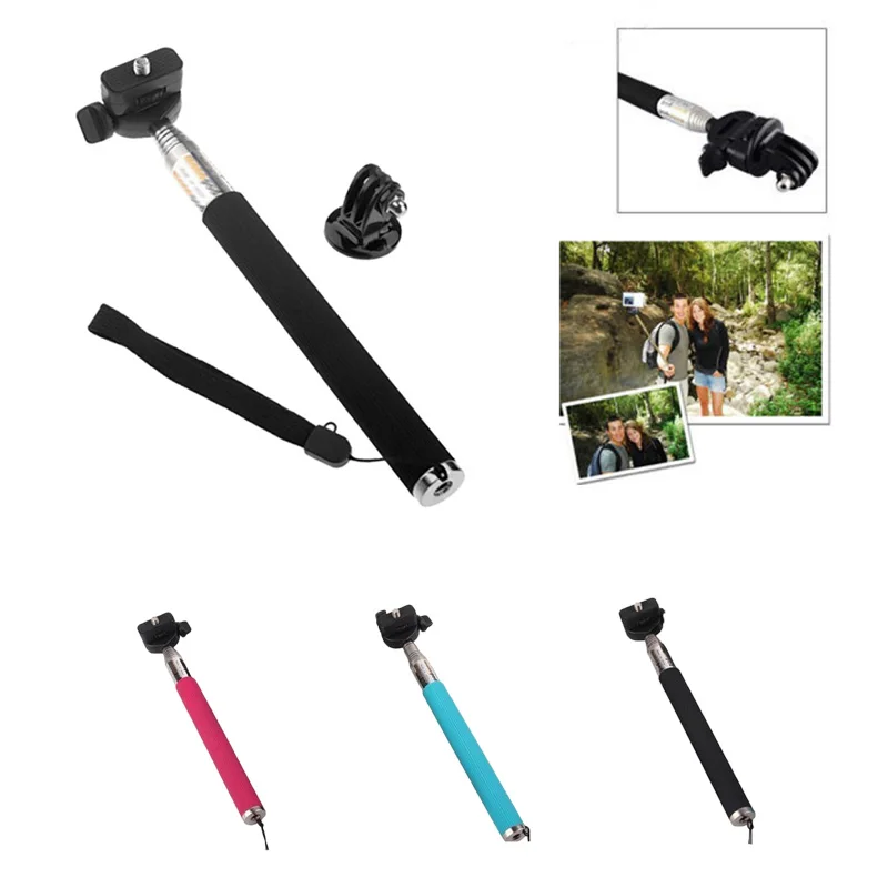 Универсальная ручная селфи палка Регулируемая Телескопическая камера монопод +
