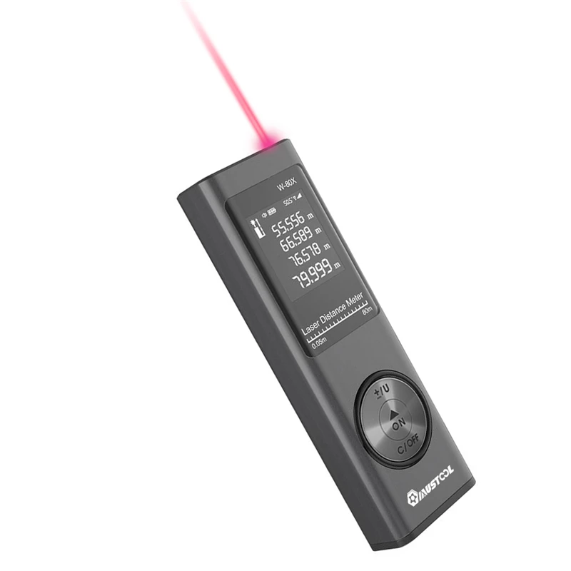Angle Sensor Unit Switching Mini USB Charging MUSTOOL Laser Rangefinder 40m 