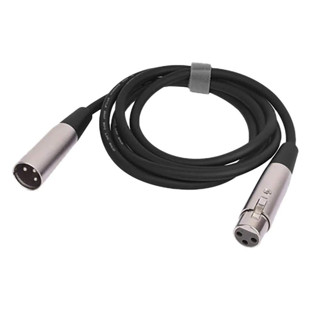 Зарядный кабель с разъемом папа XLR 3 контактный разъем аудио микрофонный кабель шнур 1 м микрофонный кабель шнур длиной 20 футов