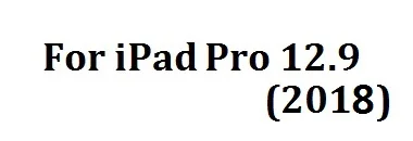 Pro 12.9 2018 Защитный чехол для планшета для iPad 10,2 10,5 Pro 12,9 11 9,7 кожаный чехол для iPad Mini 5 4 Air 3 2 сумка на плечо - Цвет: Pro 12.9 2018