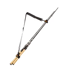 2 шт. рыболовный ремень для удочки рыболовная удочка слинг Карп ремень для удочки s черный