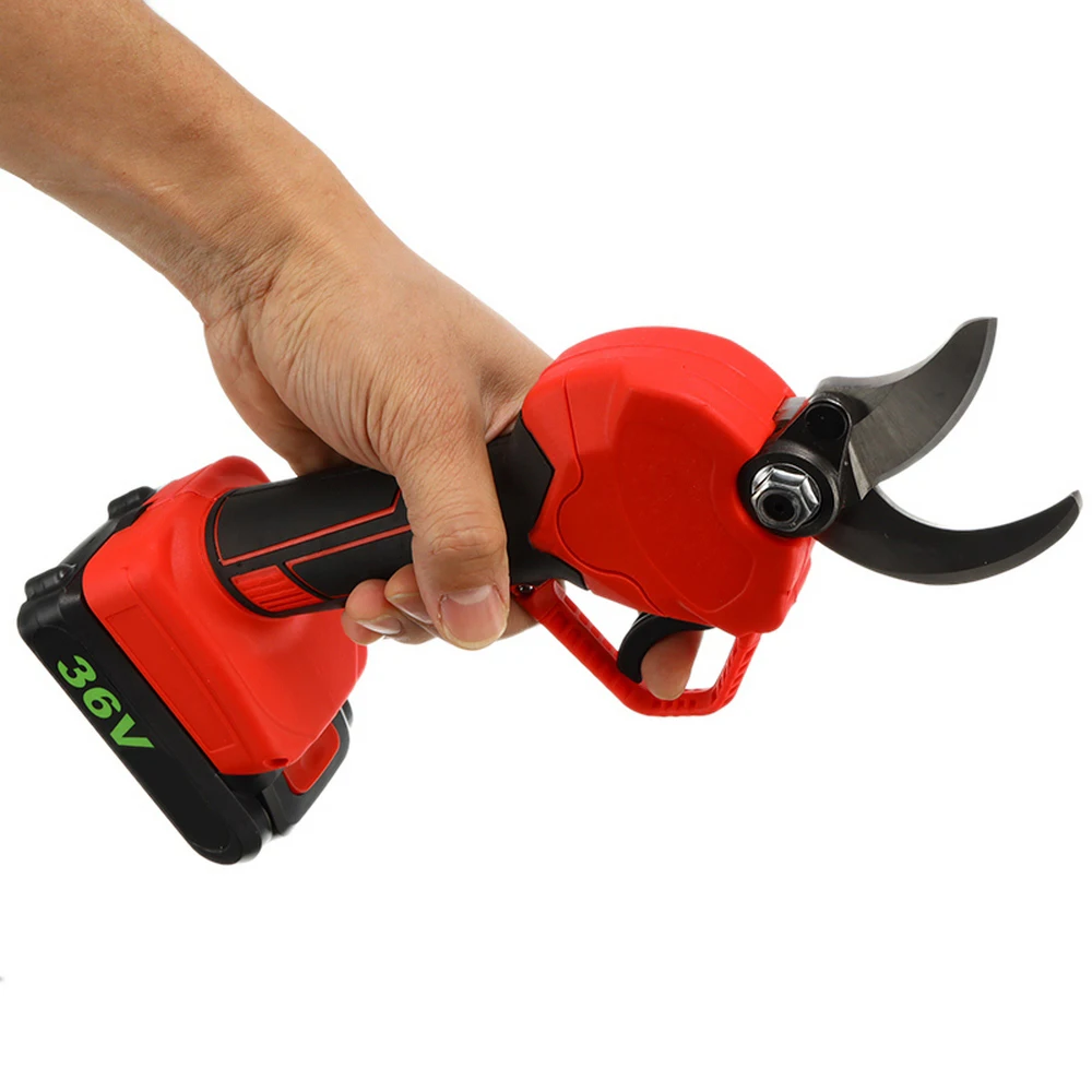 Electric Pruning Shears for Garden Cordless Rechargeable Power Scissors, 