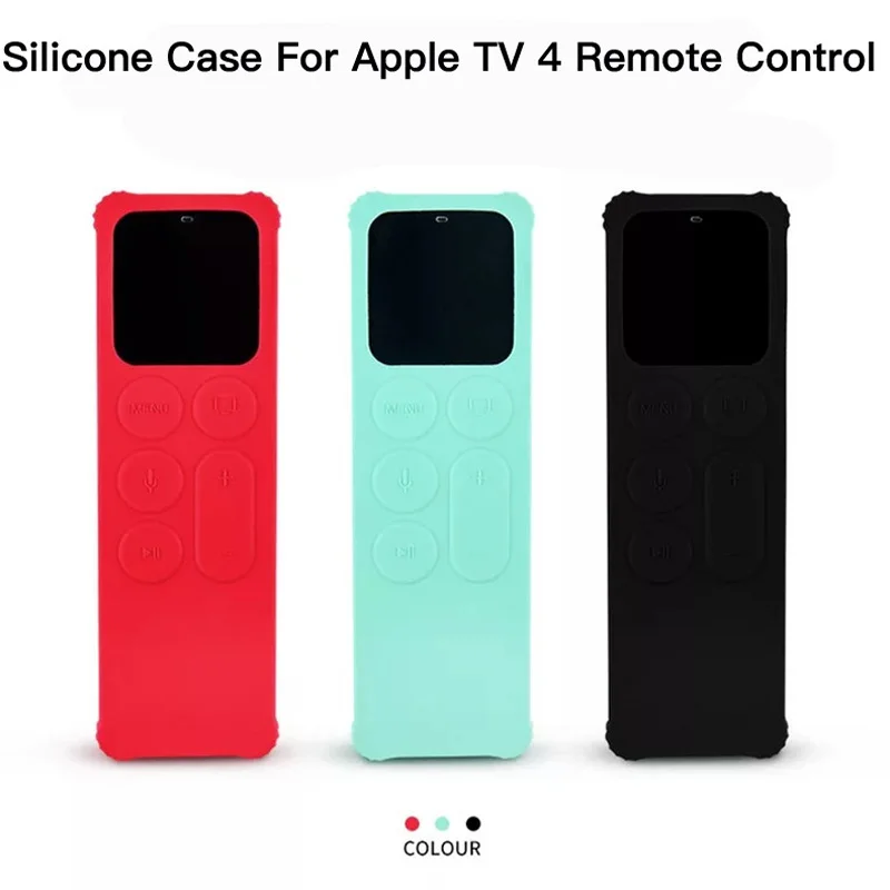 

Silicone Protective Case For Apple TV 4th Remote Control Cover For Apple TV 4 Smart TV Remote Control Skin