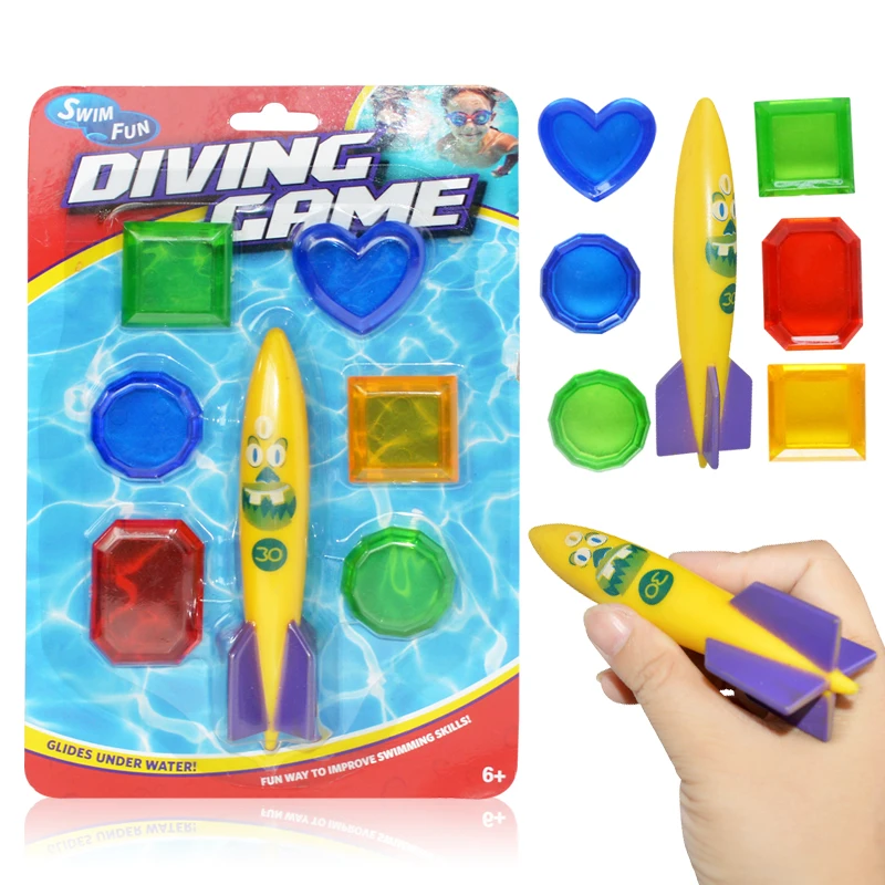 Hot Summer Shark Rocket Throwing Toy Funny Swimming Pool Diving Game Toys for Children Dive Dolphin Accessories Toy Hot Summer Shark Rocket Throwing Toy Funny Swimming Pool Diving Game Toys for Children Dive Dolphin Accessories Toy