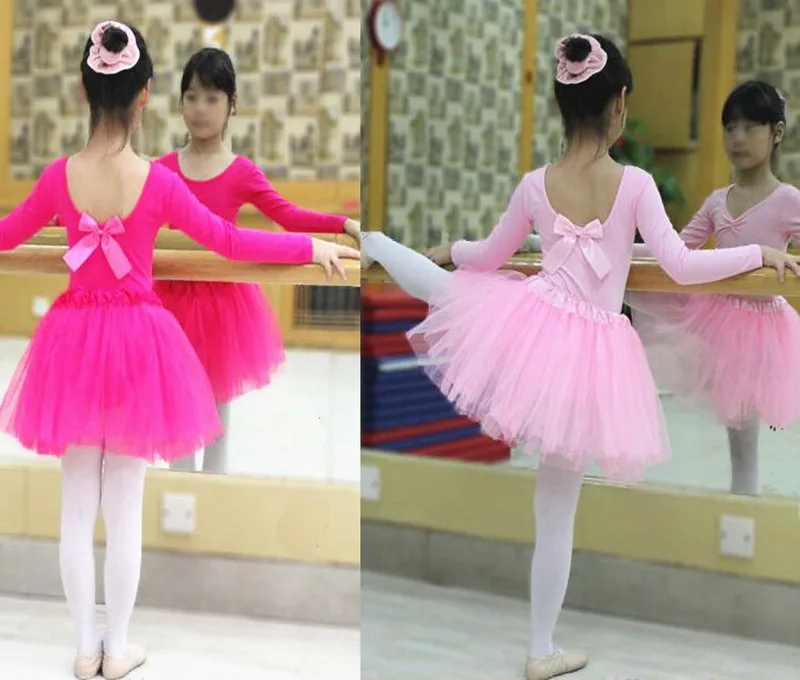 Новая детская трехслойная балетная танцевальная юбка-пачка для девочек Классические однотонные плиссированные мини-юбки эластичная юбка-пачка для вечеринки Kawaii