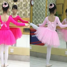 Новая детская трехслойная балетная танцевальная юбка-пачка для девочек Классические однотонные плиссированные мини-юбки эластичная юбка-пачка для вечеринки Kawaii