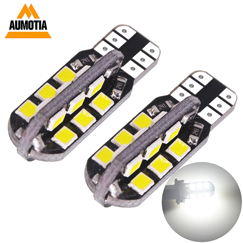 100x T10 194 168 W5W 24 светодиодный 501 2835 SMD авто отложным воротником сбоку номерной знак светильник лампа габаритного огня AC/DC 12V