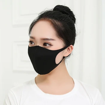 

Spring Summer 3D Mask Cotton Thin Personality 3D Mask Men Women Dustproof Earloop Face Mouth Mask Summer Breathable washable