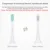 100% Xiaomi Mijia Электрическая Головка зубной щетки 1 ШТ и 3ШТ для T300 и T500 Smart Acoustic Clean Toothbrush Heads 3D Brush Head Combines