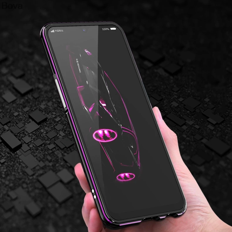 Чехол для OPPO F9 Pro роскошный Ультратонкий алюминиевый бампер для OPPO F9 F9 Pro+ 2 пленки(1 передняя+ 1 задняя
