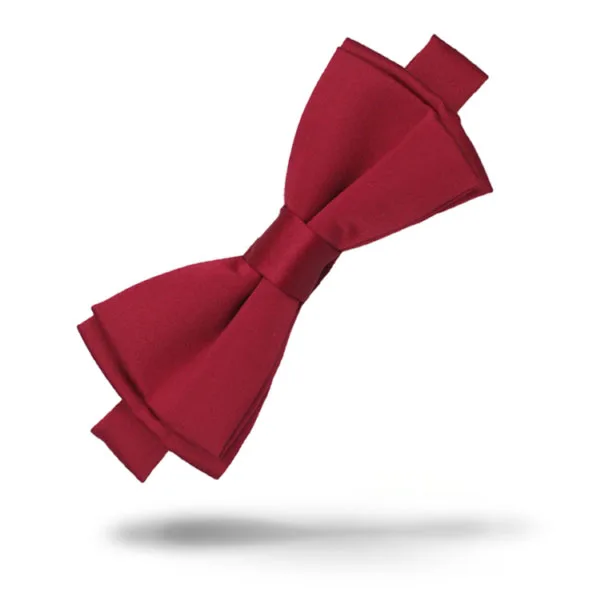 

Barry.Wang Wedding Bowtie for Men Solid Red Bowtie Silk Woven Bows Pre-Tied Butterfly Tie Set Bow Tie for Tuxedo Dropshipping