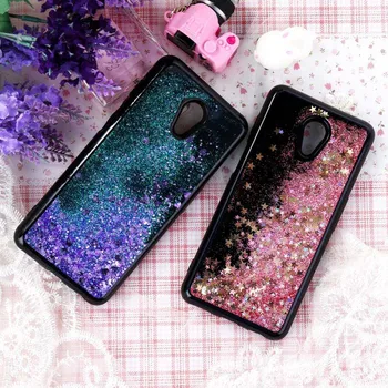 

Black Liquid Quicksand Case For Meizu M3 M5 M6 Note Case Coque Bling Soft Silicone Back Cover For Meizu M3Note M5Note M6Note