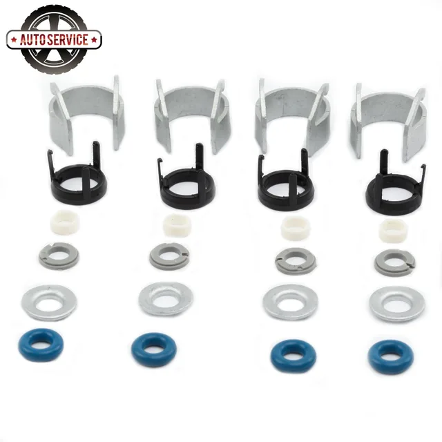 Kit De Joints Toriques Pour 4 Injecteurs - Compatible SEAT, Audi, VW Altea, Leon - Réf. 06J998907B