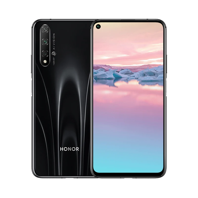 Honor 20 S 20 S Kirin 810 восьмиядерный смартфон 48MP задняя 32MP фронтальная камера 6,2" 2340 × 1080 FHD+ 3750mAh мобильный телефон