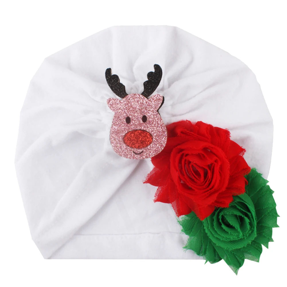 1 шт., детская мягкая шапочка, праздничная Рождественская шапка, подходит для мальчиков и девочек от 1 до 4 лет, Рождественский подарок Санта-Клауса