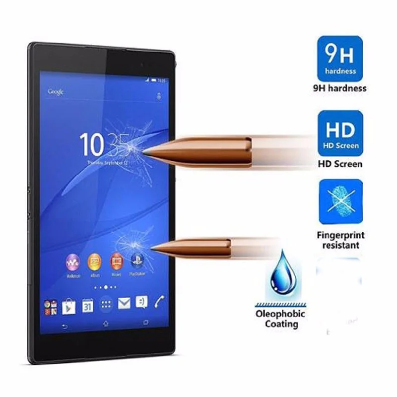Защитная пленка для Sony Xperia Z3 Tablet Compact 8 Закаленное стекло Защитная пленка для экрана устойчивая к царапинам 1 упаковка