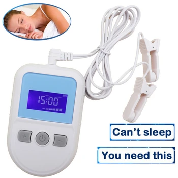 

CES Insomnia Therapy Anxiety Stress Relief Electronic Sleeping Aid Device Depression Sleepless Treatment