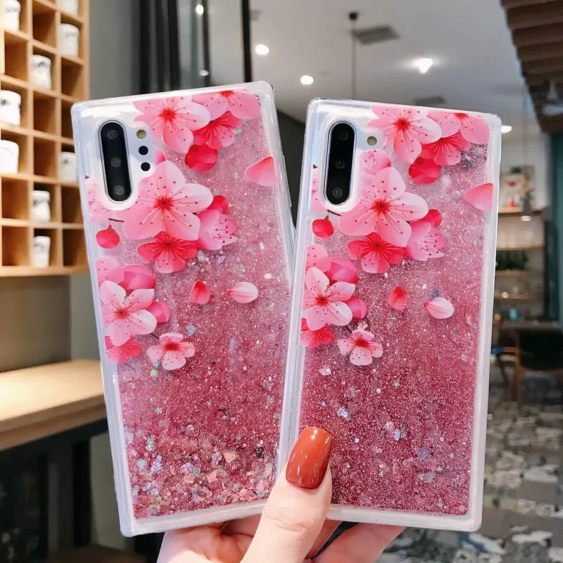 Чехол для Huawei Honor 20s 20 8X 10i 20i P30 P20 Lite Nova 5T 3 3i 4 5 Pro P Smart плюс Z Y6 Y7 Y9 2019 блеск зыбучие