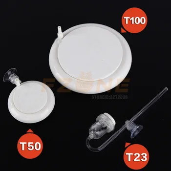 

Aquarium Air Stone Kit, Fish Tank Bubbler Nano Furnace Flue Round Air Stone Disk Set Ultra-High Dissolved Oxygen Diffuser