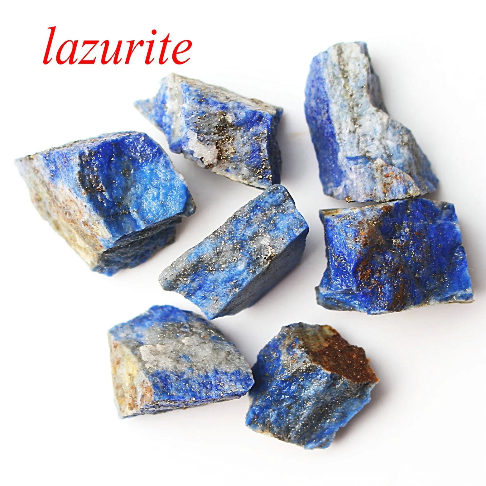 1 лот/100 г натуральный кристалл грубый камень научно-исследовательский образец минерала красочный кварцевый Целительный Декор рейки заживление - Цвет: Lapis lazuli