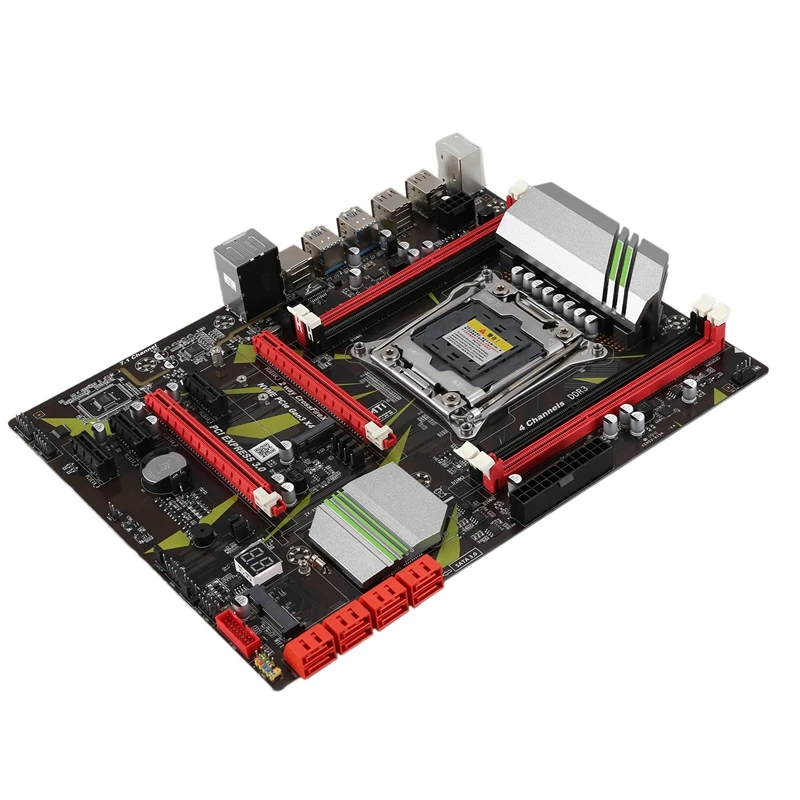 

X99 LGA2011-3 Motherboard 4 Channels DDR3 32G RAM NVME SSD M.2 SATa 3.0 USB 3.0 PCIE 16X ATX Mainboard for Intel I7 E5 CPU
