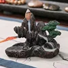 (Best Sellers) +20 Incense Cone Backflow Incense Burner Buddha Incense Holder Aromatherapy Censer For Home Office Teahouse Decor 2