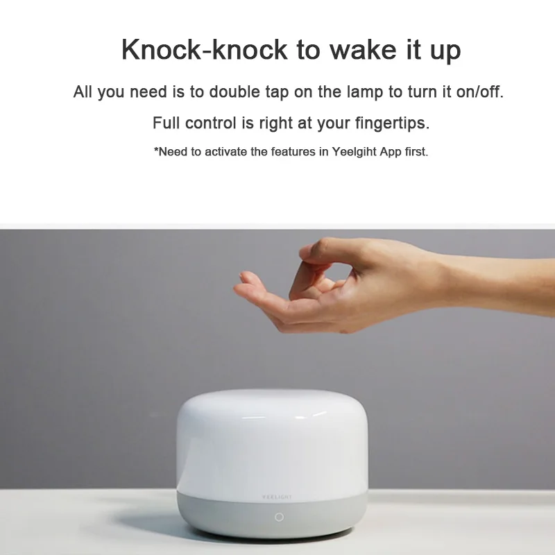 US $59.44 Yeelight LED Bedside Lamp D2 Smart Table Light RGBW Dim for Apple Homekit Google Assistant Smart Home Device Voice Control Alexa
