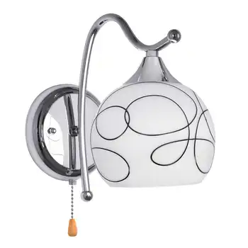 

Modern Led Crystal Wall Light Lamp Hallway Porch Bedroom Sconce Lighting Fixture,One Head With Switch