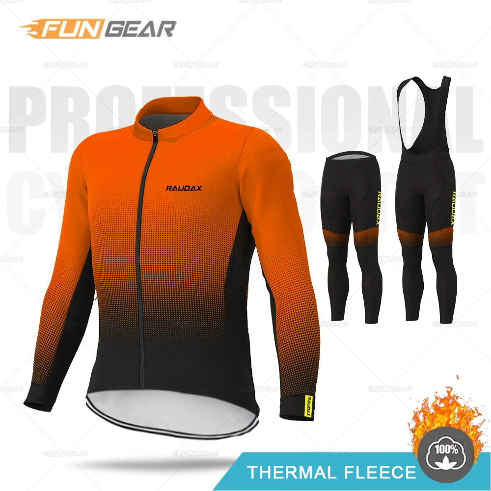 

Pro2020 Team Cycling Jersey Men Winter Riding Clothing Thermal Fleece Road Bike Uniform MTB Long Sleeve Set Casual Clothes Warm